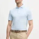 Bavlněné polo tričko Hackett London modrá barva, HM563434
