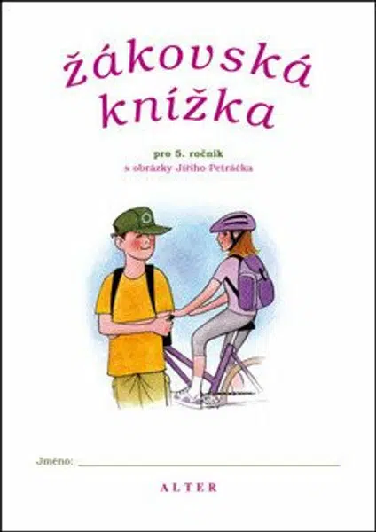 Žákovská knížka pro 5. ročník ZŠ