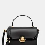 Kožená kabelka Furla černá barva, WB01475.BX0428.O6000