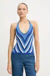Top United Colors of Benetton fialová barva, 1194EH01E