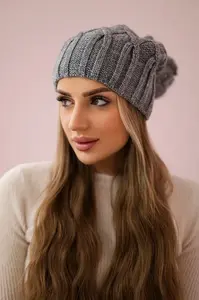 Kesi Milano fleecová čepice K203 tmavě šedá