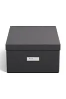 Úložný box Bigso Box of Sweden L černá barva