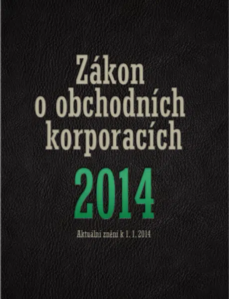Zákon o obchodních korporacích 2014 - e-kniha