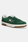 Semišové sneakers boty Tommy Jeans CUPSOLE SUEDE