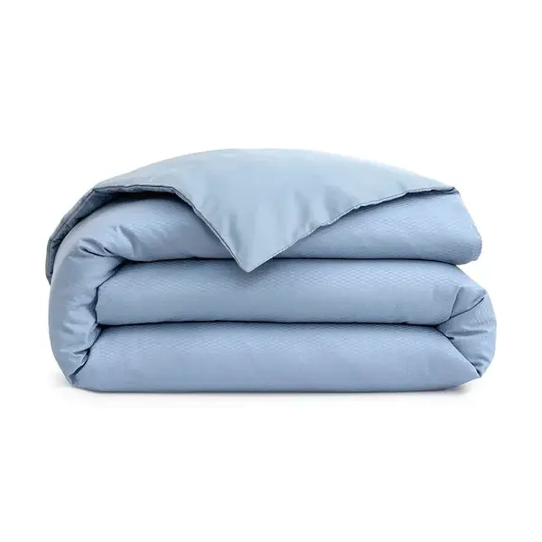 Bavlněný povlak na přikrývku BOSS LOFT Horizon 200 x 200 cm modrá barva