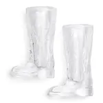 Sada sklenic na víno Gentlemen's Hardware Cowboy Boot Shot Glasses 20 ml 2-pack průhledná barva