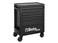 Dílenský vozík, 7 zásuvek, černý - Beta Tools