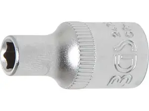 BGS Technic BGS-2475 Nástrčná hlavice 1/4" šestihran 4,5 mm - Flank Drive / Pro Torque