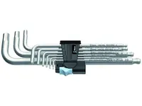 Wera 022720 Šestihranné klíče 9 ks, Hex-Plus®, metrické provedení, 3950 PKL/9