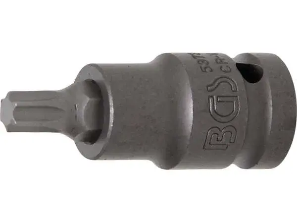 BGS Technic BGS 5373 Zástrčná hlavice 1/2" T-profil T45 x 53 mm, tvrzená