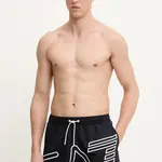 Plavkové šortky EA7 Emporio Armani tmavomodrá barva, AF14655.7M000540