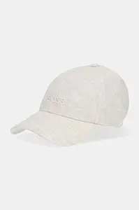 Lněná kšiltovka BOSS