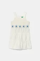 Dětské bavlněné šaty United Colors of Benetton