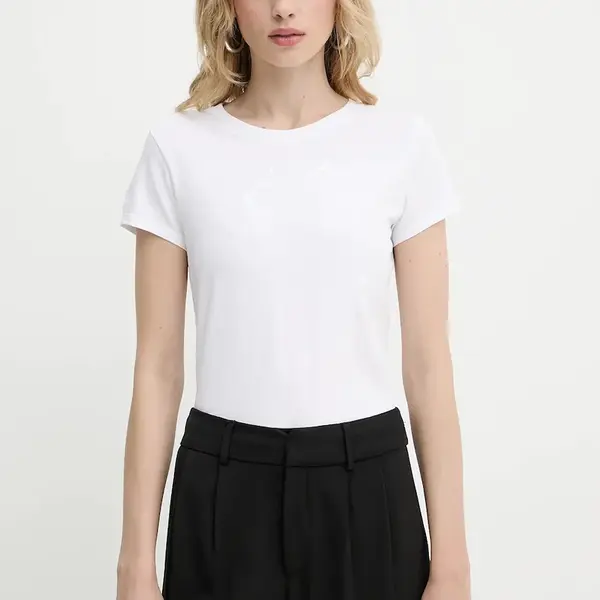 Tričko Armani Exchange dámské, bílá barva, XW000599 AF10355