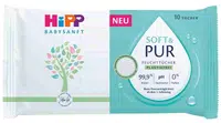 HiPP Babysanft Čistiace vlhčené obrúsky Soft &Pur 10 ks