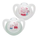 NUK cumlík STAR Peppa Pig 0-6 m