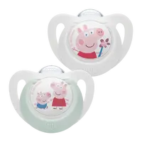 NUK cumlík STAR Peppa Pig 0-6 m