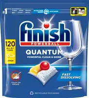 Finish Tabs Quan.All in1 Lemon čistič umývačky riadu