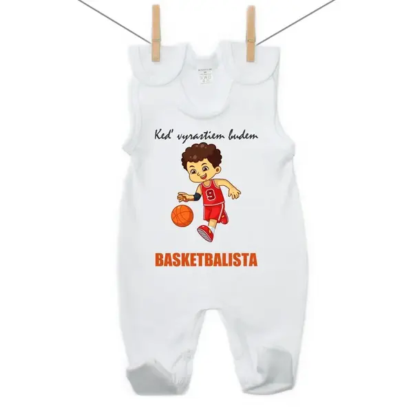 Boodyy Dupačky Keď vyrastiem budem basketbalista 74 (6-9 mesiacov)