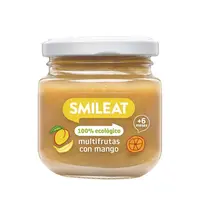 Smileat BIO ovocný příkrm jablko, hruška, banán, mango a pomeranč 6m+ 130 g