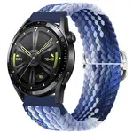 BStrap Elastic Nylon remienok na Samsung Gear S3, blueberry