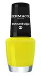 Dermacol Lak na nechty Neon Gold Digger č.43