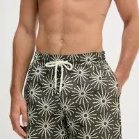 Plavkové šortky Frescobol Carioca zelená farba, 2614.849