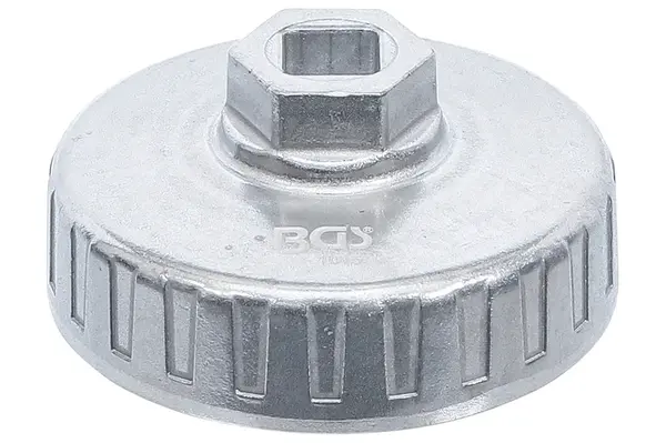 BGS technic Hlavice na povolování olejových filtrů 75mm 15-hran - BGS 1045