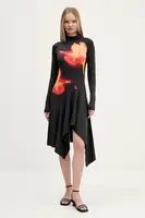 Šaty Desigual MILA černá barva, mini, 25WWVK40