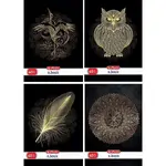 3ks Zošit Herlitz A4 40 listov linajkový s parciálnym lakom B&G mix motívov-Herlitz