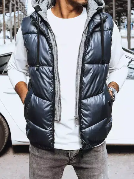 Pánská vesta DStreet Zip-Up