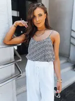 Dámska letná blúzka STEPHANIA Farba čierna DSTREET