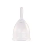 Menštruačný kalíšok - Menstrual Cup transparentný
