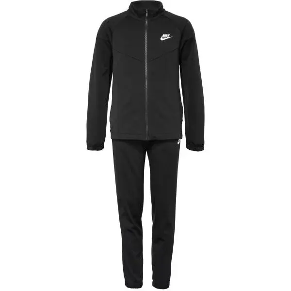 Nike K SPORTSWEAR DF TRACKSUIT PK FZ Detská tepláková súprava, čierna, veľkosť