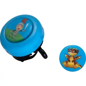 Quick BELL Zvonček na bicykel, modrá, veľkosť