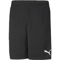 Puma TEAMRISE TRAINING SHORTS JR Chlapčenské futbalové šortky, čierna, veľkosť