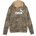 Puma ESS+ ANIMAL AOP HOODIE Dámska mikina s kapucňou, čierna, veľkosť