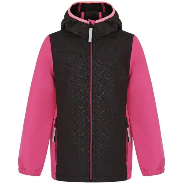 LOAP URANIX Detská bunda, ružová, veľkosť 146-152