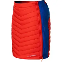 TRIMM RONDA Dámska zateplená sukňa, oranžová, veľkosť XXL