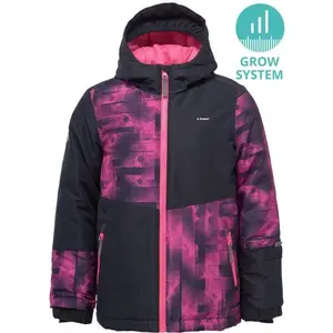 LOAP CUPRA GROW SYSTEM Rastúca detská lyžiarska bunda, čierna, veľkosť 134-140
