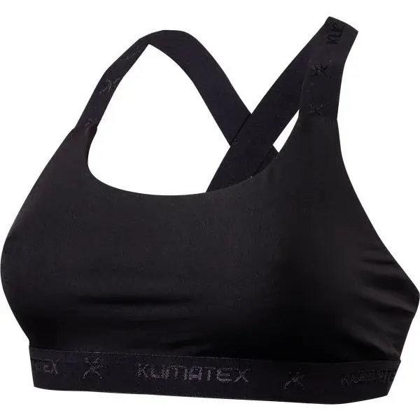 Klimatex TIANA Dámska športová podprsenka, čierna, veľkosť