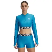 Under Armour HEATGEAR RIB Dámske tričko, modrá, veľkosť M