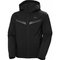 Helly Hansen ALPINE INSULATED JACKET Pánska lyžiarska bunda, čierna, veľkosť