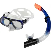 AQUATIC FOX SET Potápačský set, modrá, veľkosť