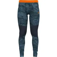 Odlo M BL BOTTOM WHISTLER ECO Pánske funkčné spodky, tmavo modrá, veľkosť