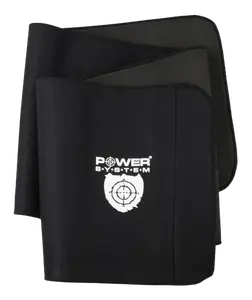 POWER SYSTEM Slimming Bedrový neoprénový pás WT PRO čierný 125 cm