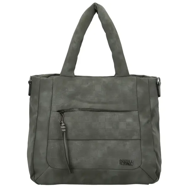 Dámská kabelka do ruky šedá - Coveri Natani