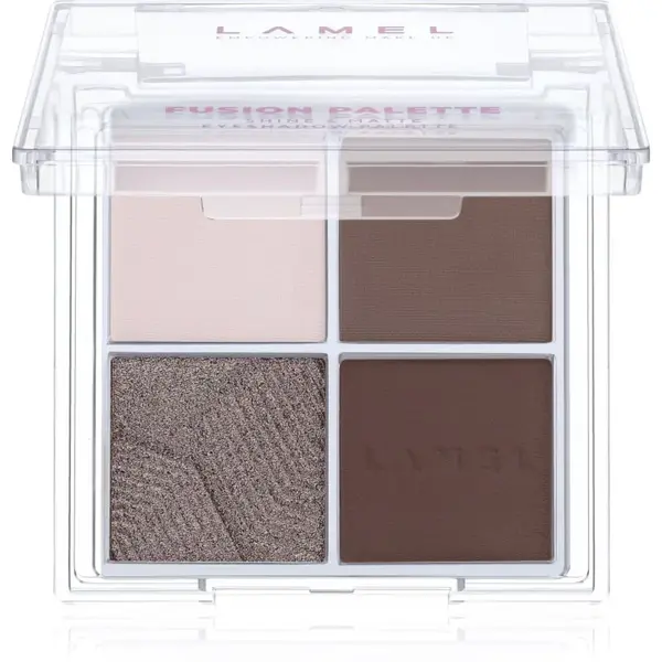 LAMEL Fusion paletka očných tieňov odtieň 404 10 g