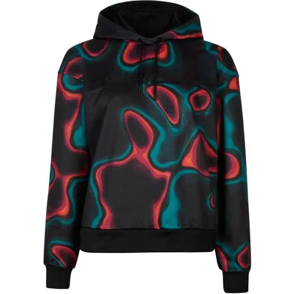 O'Neill RUTILE AOP HOODED FLEECE Dámska mikina, mix, veľkosť