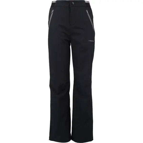 Head NURU Detské softshellové nohavice, čierna, veľkosť 116-122